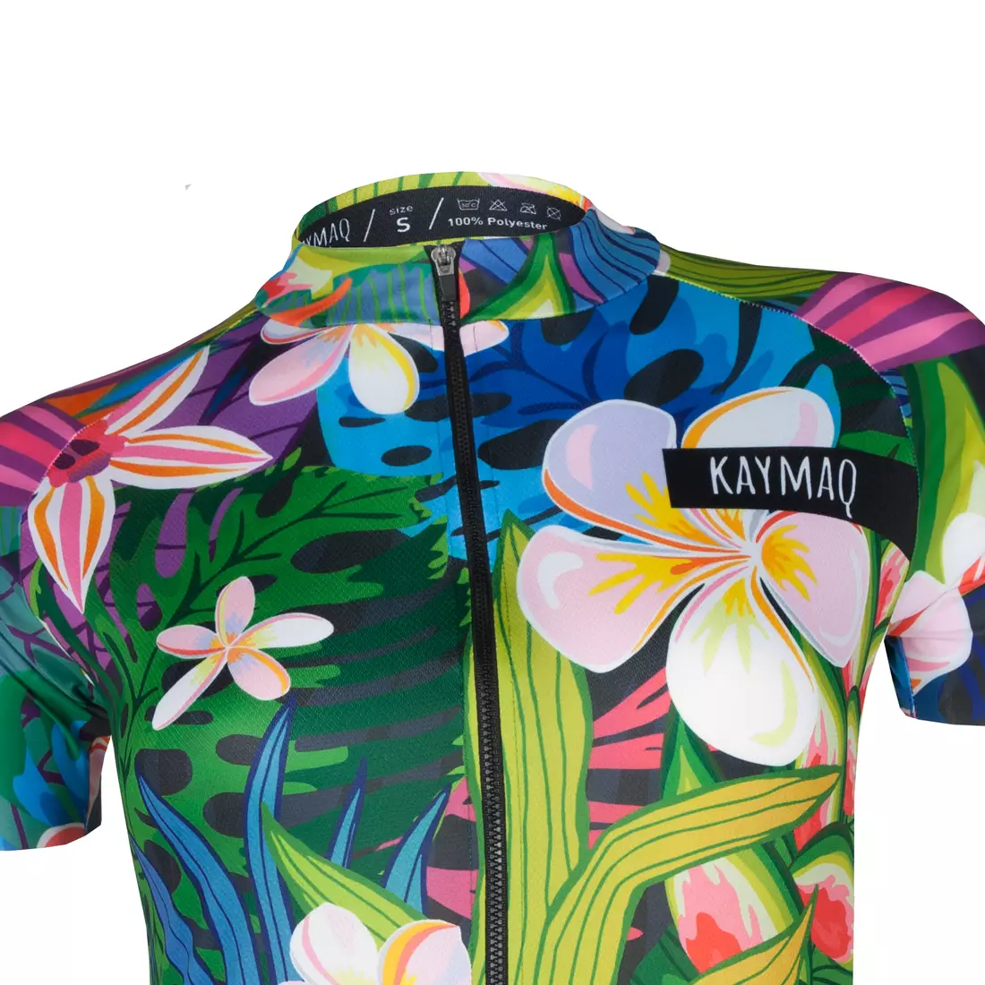 KAYMAQ DESIGN W15 tricou de ciclism cu mâneci scurte pentru femei