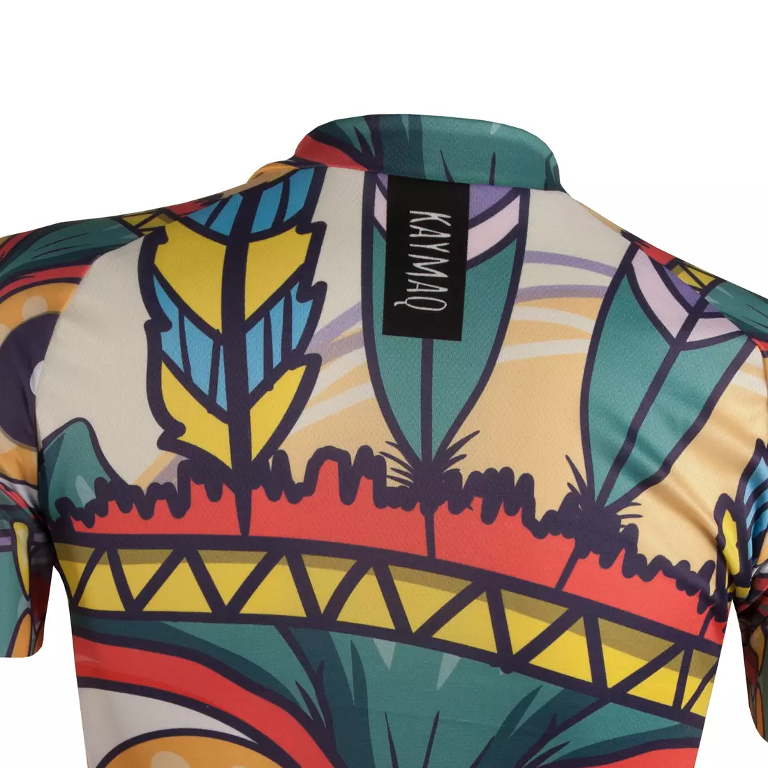 KAYMAQ DESIGN W39 tricou de ciclism cu mâneci scurte pentru femei