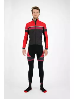 ROGELLI Jachetă de ciclism pentru bărbați HERO negru și roșu