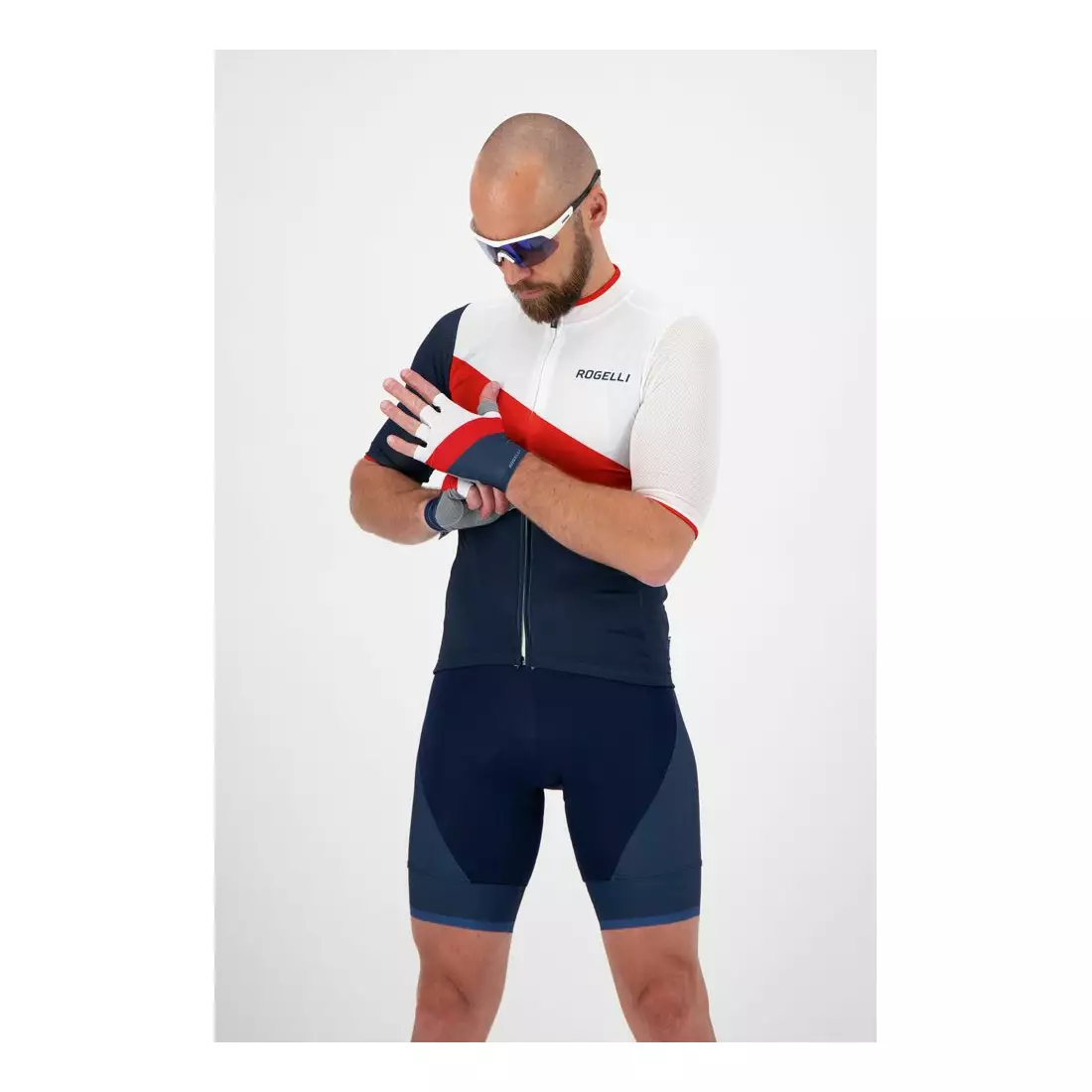 ROGELLI Mănuși de ciclism pentru bărbați KAI albastru