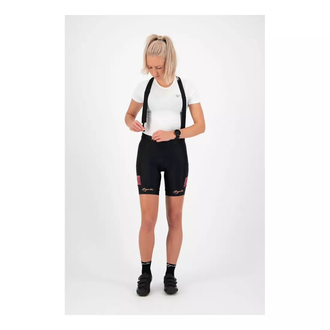 ROGELLI Pantaloni scurți de ciclism pentru femei CHARM2.0 negru 