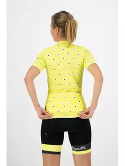ROGELLI Tricou de ciclism pentru femei DAISY galben