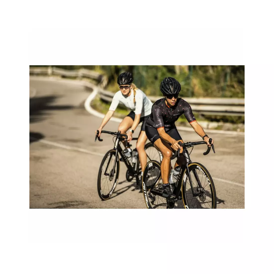 ROGELLI Tricou de ciclism pentru femei FRUITY negru