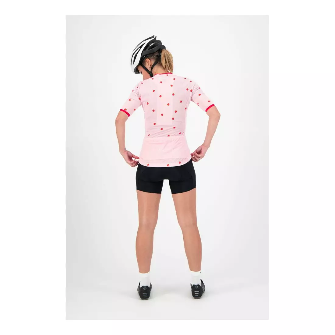 ROGELLI Tricou de ciclism pentru femei FRUITY roz
