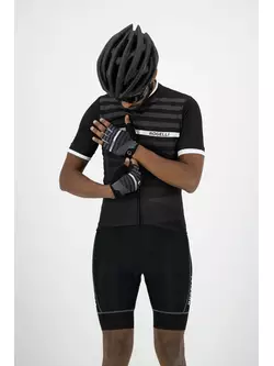 ROGELLI mănuși de ciclism pentru bărbați STRIPE black 006.310