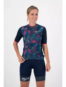 ROGELLI tricou de ciclism feminin LEAF blue 010.085