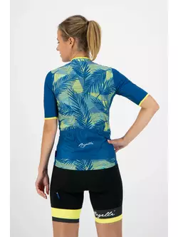 ROGELLI tricou de ciclism feminin LEAF turquoise 010.086