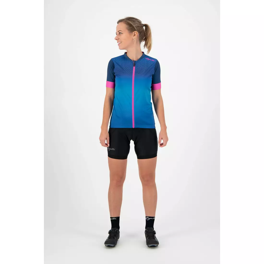 ROGELLI tricou de ciclism feminin LUX blue 010.189