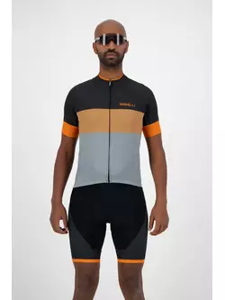 ROGELLI tricou pentru bărbați pentru biciclete BOOST grey/orange 001.119
