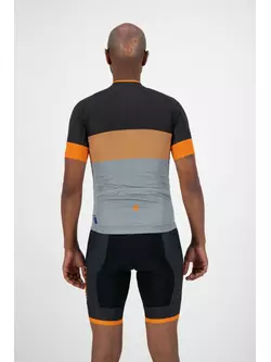 ROGELLI tricou pentru bărbați pentru biciclete BOOST grey/orange 001.119