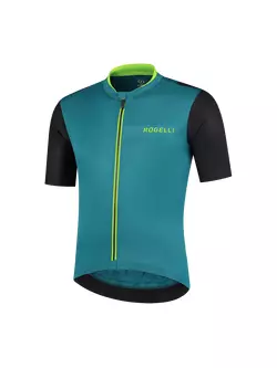 ROGELLI tricou pentru bărbați pentru biciclete MINIMAL blue/green