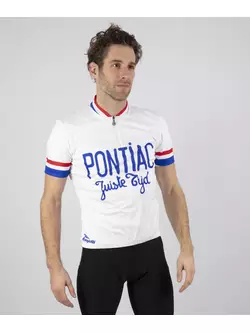 ROGELLI tricou pentru bărbați pentru biciclete PONTIAC white