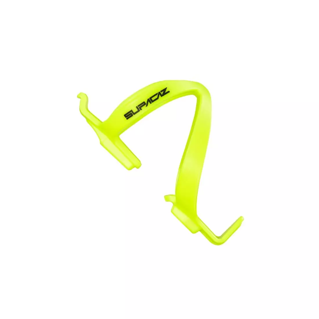 SUPACAZ cușcă pentru sticlă de apă pentru bicicletă POLY yellow neon CG-33