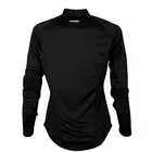 CAMISA NEWLINE BASE ZIP - tricou pentru alergare dama D/R 13370-060