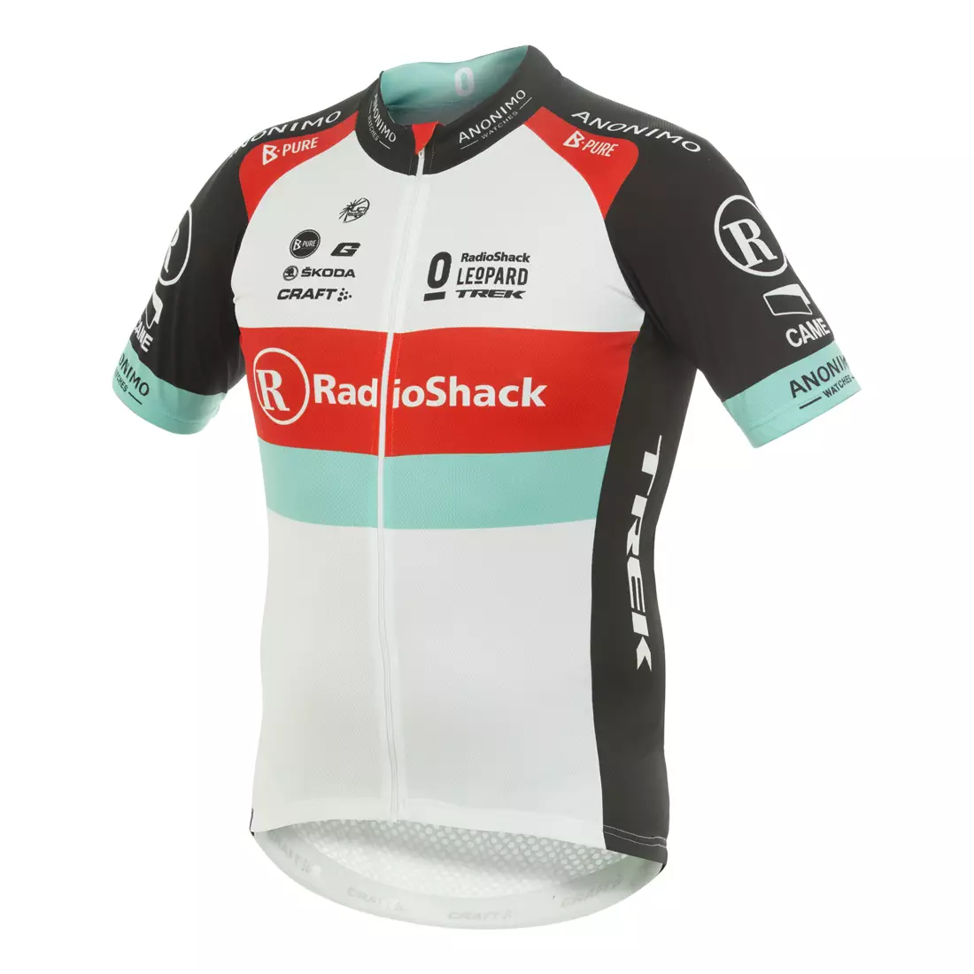 CRAFT 1902537-2900 - echipa RADIOSHACK TREK 2013 - tricou de ciclism masculin