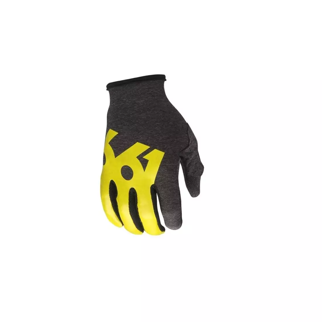661 mănuși de ciclism COMP black/yellow degetul lung
