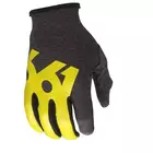 661 mănuși de ciclism COMP black/yellow degetul lung