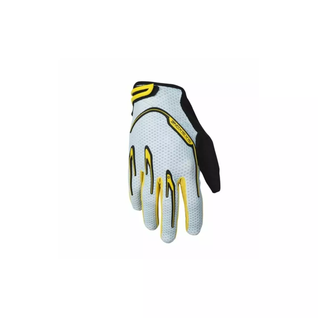 661 mănuși de ciclism RECON degetul lung grey/yellow