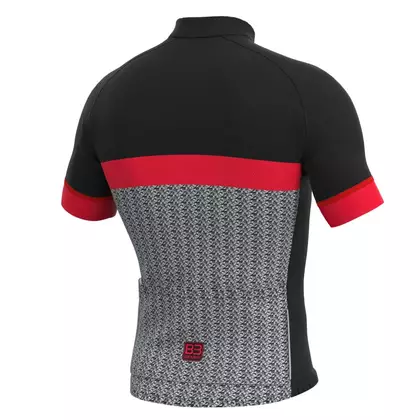 BIEMME tricou de ciclism masculin MORTIROLO black red