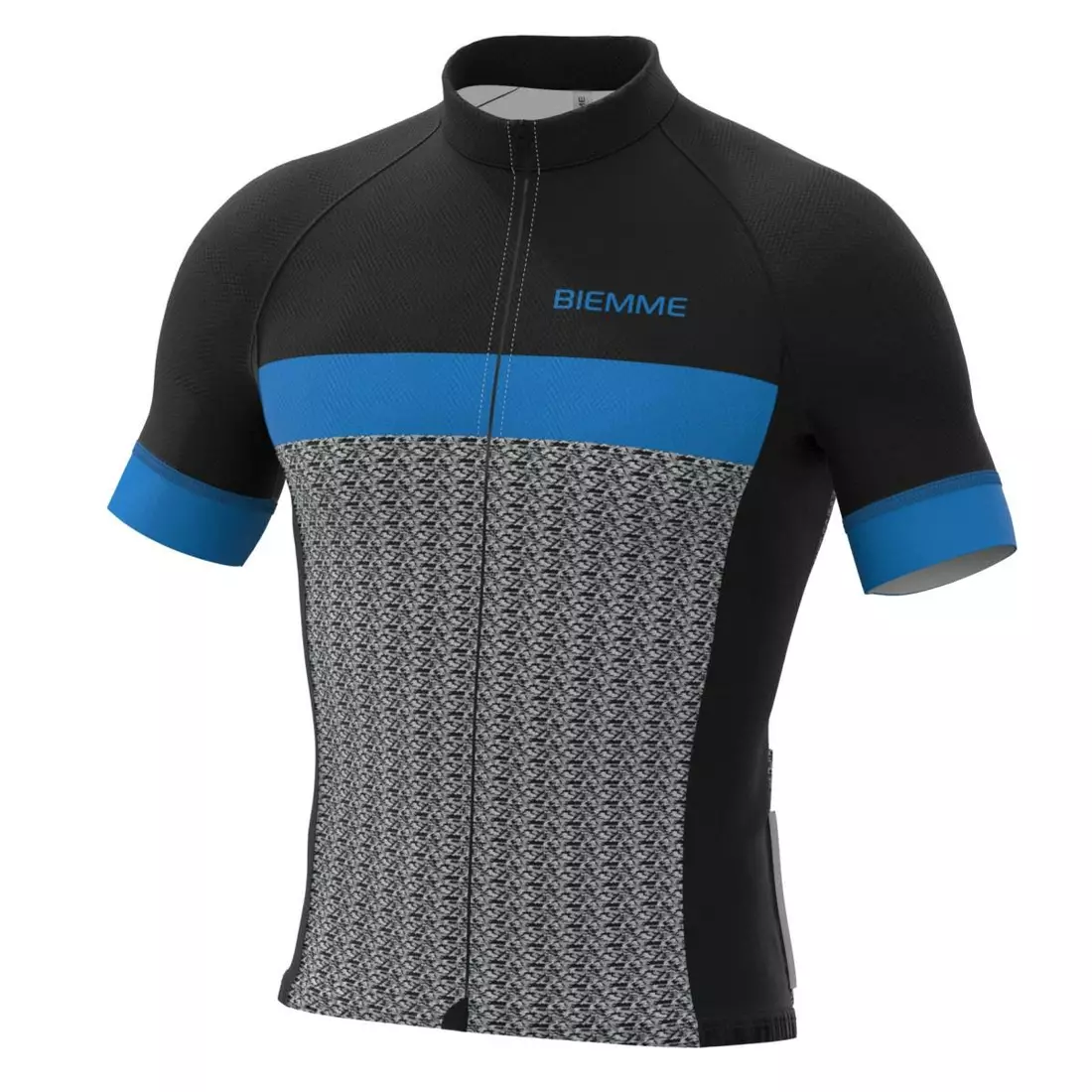 BIEMME tricou de ciclism masculin MORTIROLO black blue