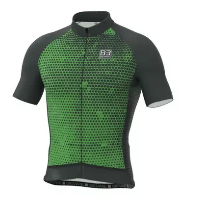 BIEMME tricou de ciclism masculin PORDOI black green