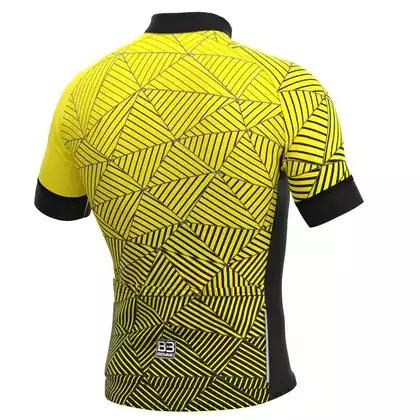 BIEMME tricou de ciclism masculin ANGLIRU black yellow