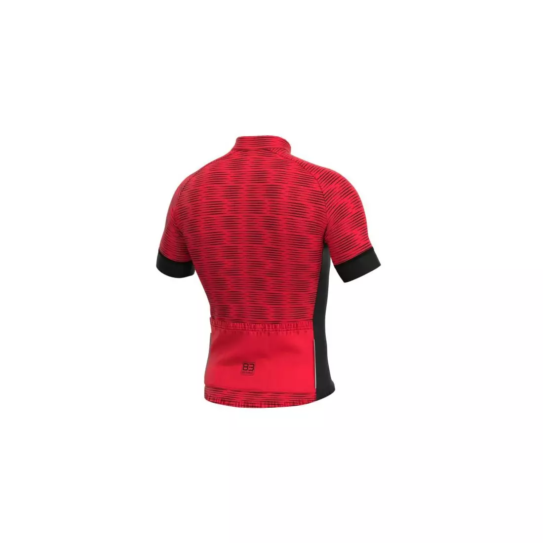 Biemme tricou de ciclism masculin CIPRESS roșu-negru