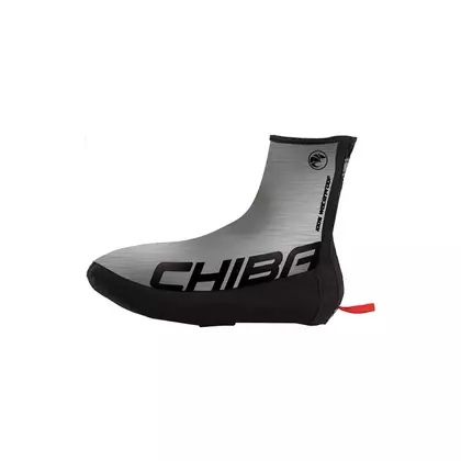 CHIBA THERMO NEOPREN UBERSCHUH oprotecții de ploaie pentru pantofi de ciclism, argintiu reflectorizant 31439