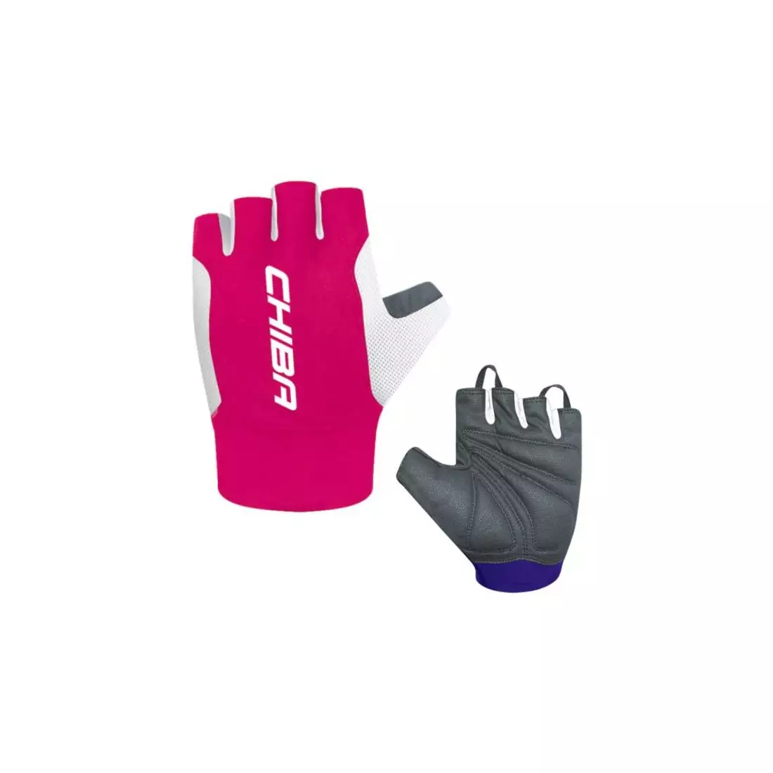 CHIBA mănuși pentru biciclete de șosea MISTRAL pink 3030420P-2