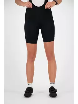 ROGELLI ULTRACING2.0 pantaloni scurți de ciclism pentru femei cu bretele negru
