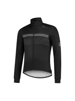 ROGELLI jachetă de ciclism de iarnă pentru bărbați KALON negru și alb