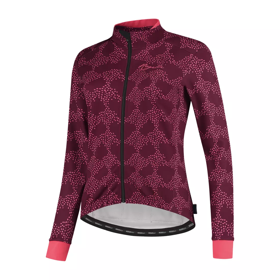 ROGELLI jachetă de ciclism pentru femei BLOSSOM Cerise/Coral 010.324