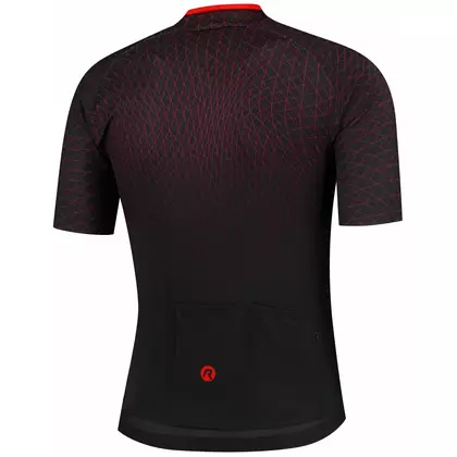 ROGELLI tricou pentru bărbați pentru biciclete WEAVE black/red 001.332
