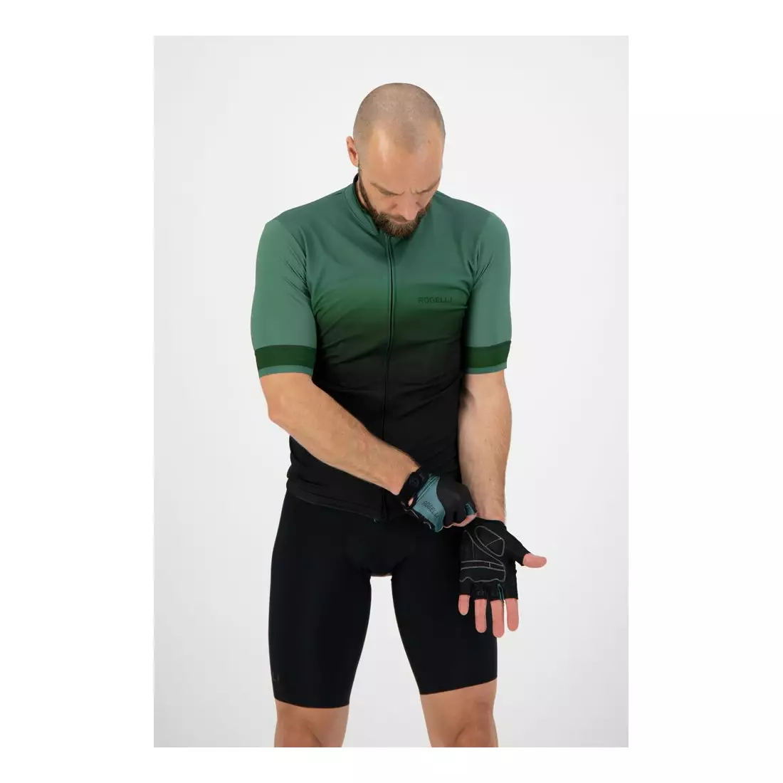 ROGELLI mănuși de ciclism pentru bărbați PRESA army green 006.360