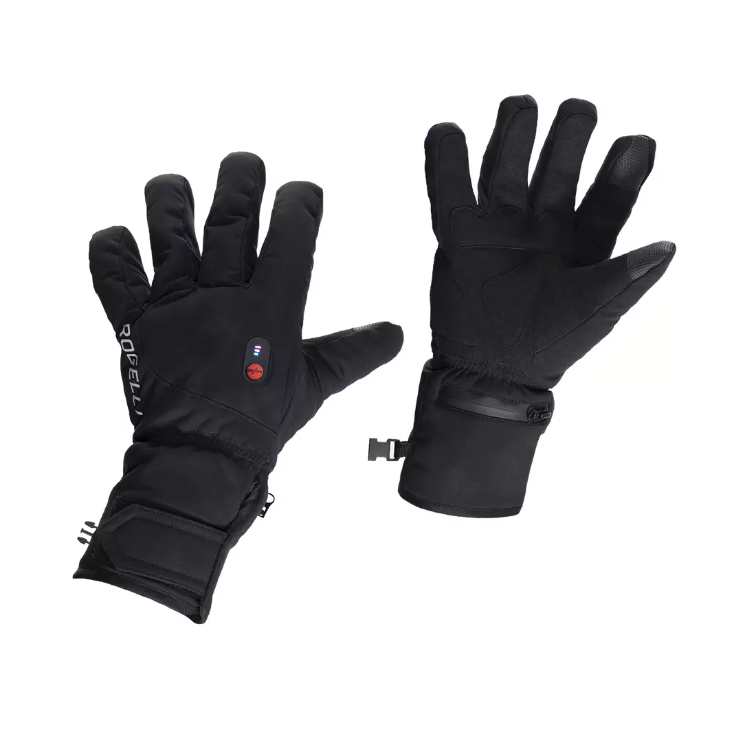 ROGELLI mănuși de iarnă cu sistem de încălzire pentru bărbați HEATED negru