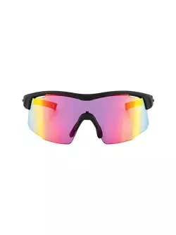 ROGELLI ochelari de protecție pentru sport cu lentile interschimbabile PULSE negru