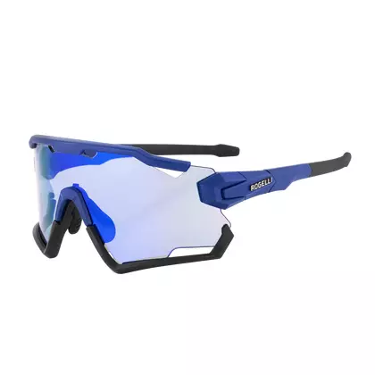 ROGELLI ochelari de protecție pentru sport cu lentile interschimbabile SWITCH albastru