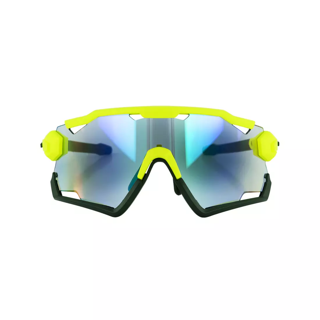 ROGELLI ochelari de protecție pentru sport cu lentile interschimbabile SWITCH  fluor galben