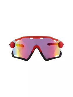 ROGELLI ochelari de protecție pentru sport cu lentile interschimbabile SWITCH roșu