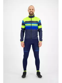ROGELLI pantaloni de bicicletă pentru bărbați cu bretele FUSE blue
