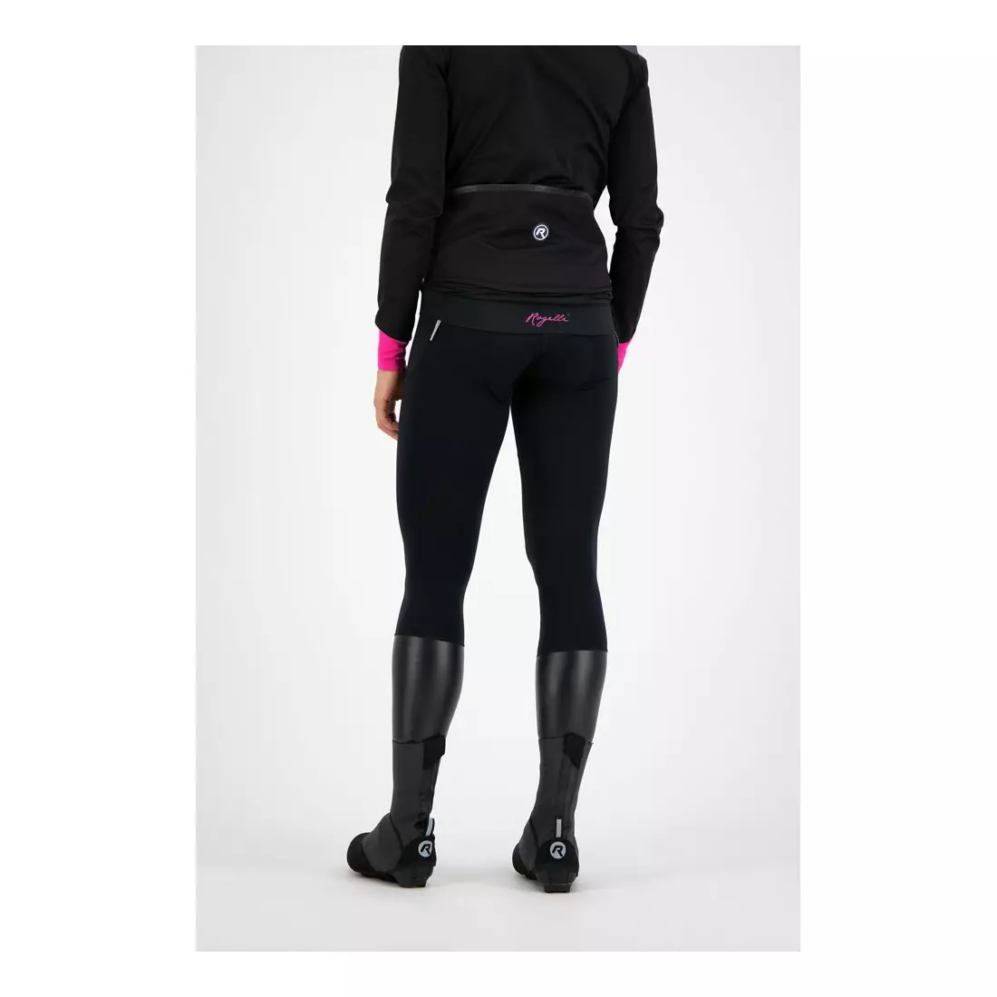 ROGELLI pantaloni de ciclism pentru femei cu bretele HALO black