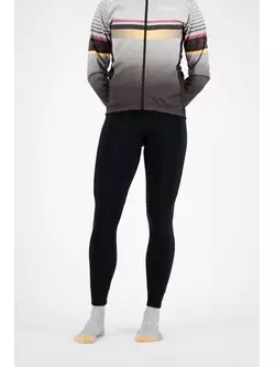ROGELLI pantaloni de ciclism pentru femei cu bretele NERO negru 