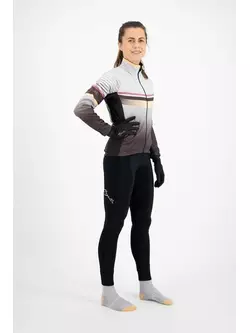 ROGELLI pantaloni de ciclism pentru femei cu bretele NERO negru 