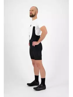ROGELLI pantaloni scurți pentru bărbați, cu bretele FLEX negru