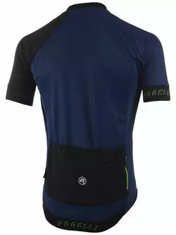 ROGELLI tricou de bicicletă CONTENTO, albastru galben, 001.085