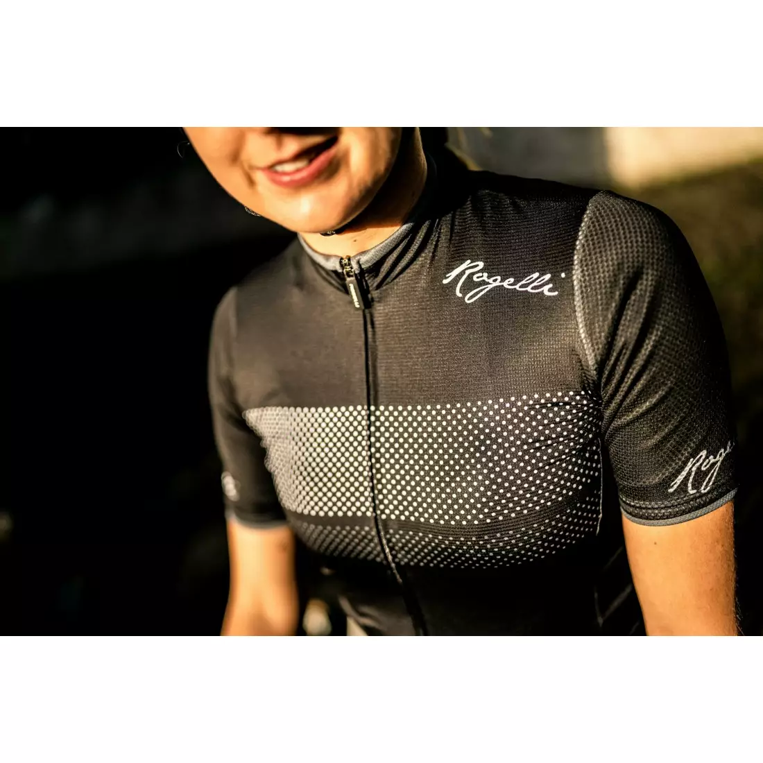 ROGELLI tricou de ciclism feminin PURPOSE black 010.088
