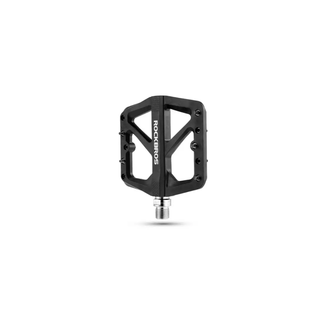 Rockbros pedale de platformă din nailon, negru M906-BK