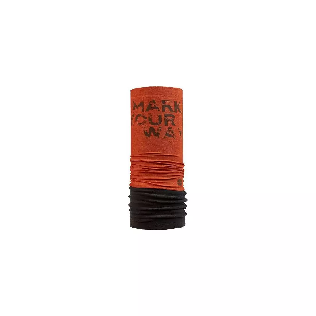 CAIRN eșarfă multifuncțională MALAWI POLAR TUBE orange black