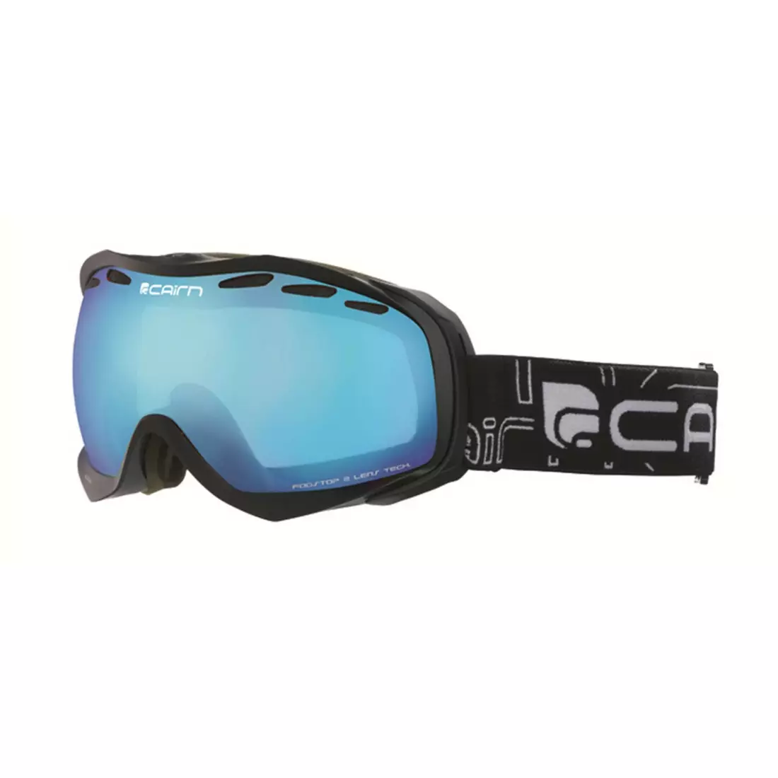 CAIRN ochelari de schi/snowboard ALPHA SPX3000 8202, black/blue 5808518202