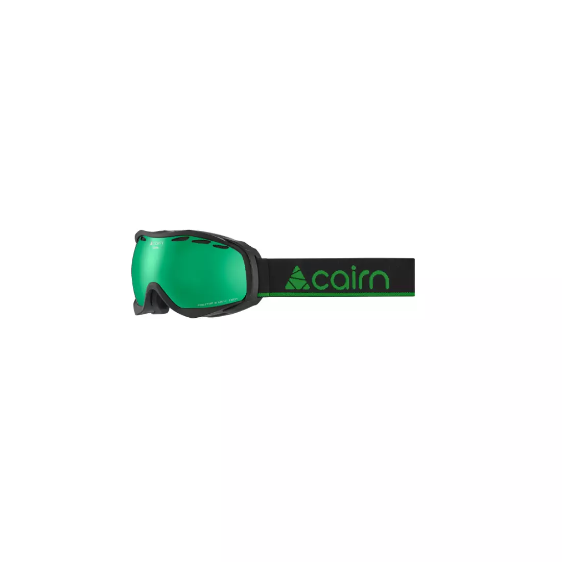 CAIRN ochelari de schi/snowboard ALPHA SPX3000 IUM Mat Black Green Mirror 